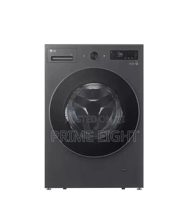 LG F0Z6DYP24 15 Kg Front-Load Washing Machine Featuring Smart AI · Photo 1