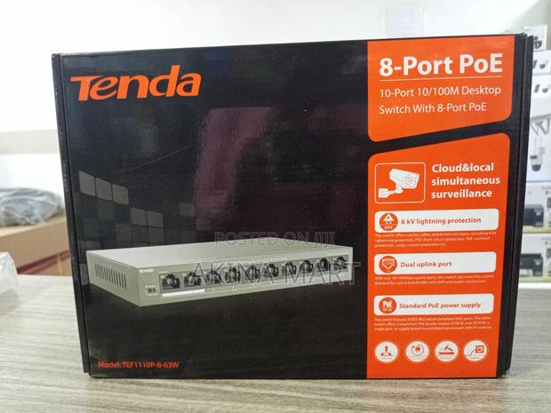 Tenda 8-Port Poe Switch · Photo 1