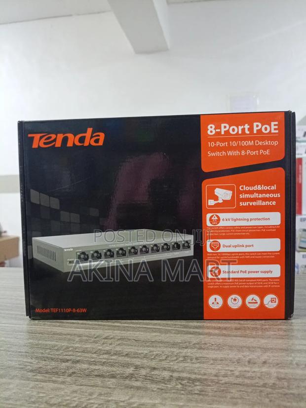 Tenda 8-Port Poe Switch · Photo 2