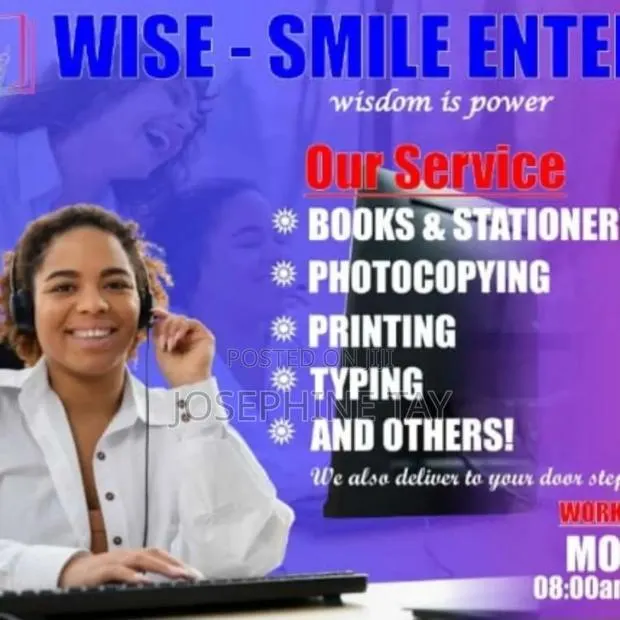 Contac Us for Your Typing Works, Printings, Photocopying, · Photo 1