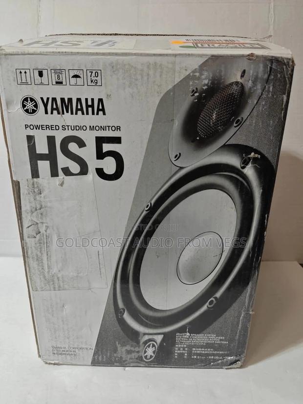 Yamaha Hs5 Powered Studio Monitor Pair-Black · Photo 3