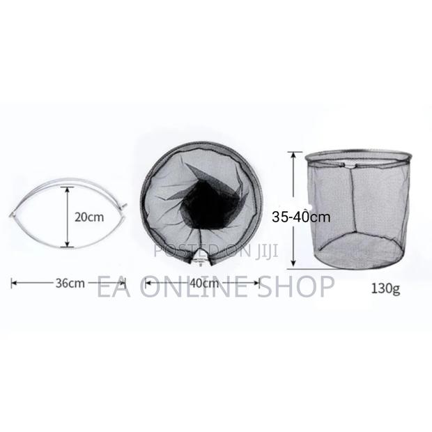 Long Stainless Steel Fish Scoop Net 210cm. Catfish Tilapia · Photo 2