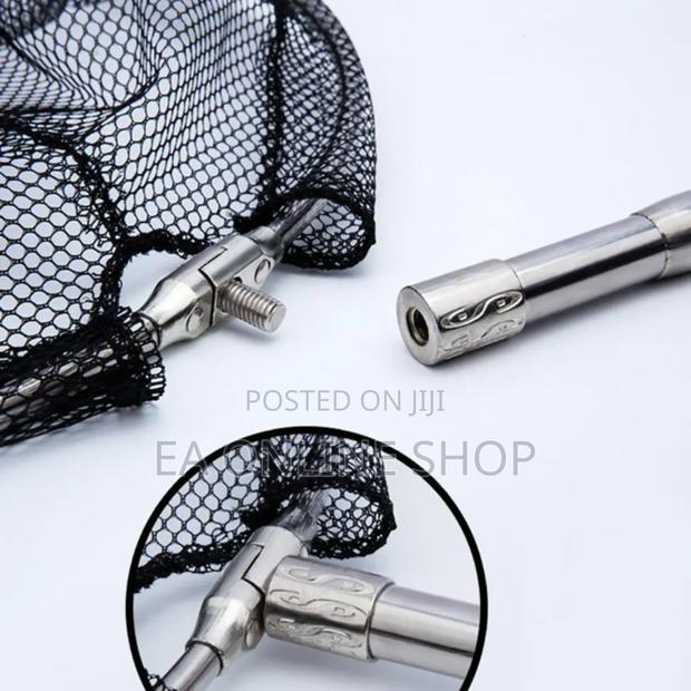 Long Stainless Steel Fish Scoop Net 210cm. Catfish Tilapia · Photo 3