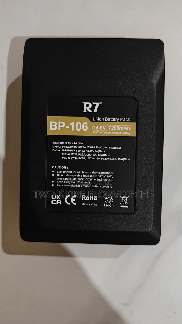 R7 v Mount Battery 14.8v 106wh With Pd · Photo 1