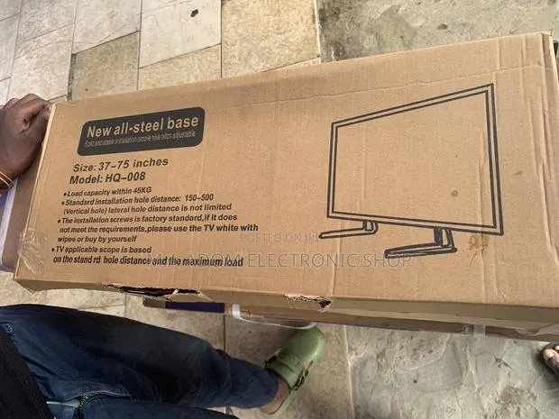 Tv Leg Stand for 32” -75” for Led Tv Without Stand · Photo 1