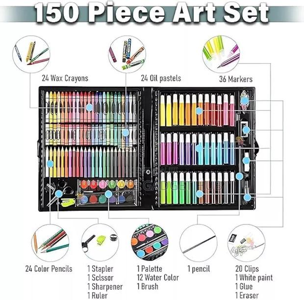 150 Pieces Art Set · Photo 2