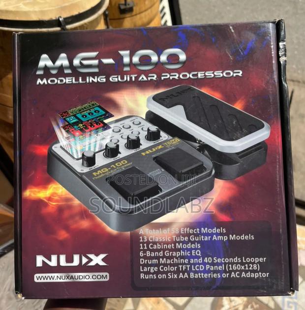 Nux Mg-100 Is A Multi-effects Modeling Guitar Processor · Photo 1