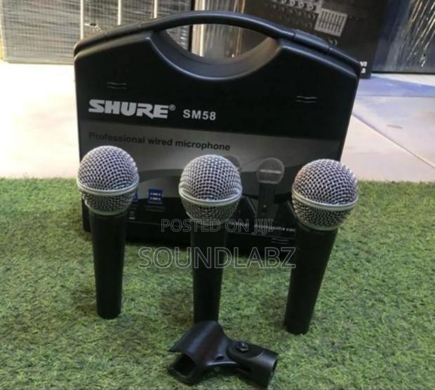 Shure Sm58 3in1 Professional Dynamic Microphone · Photo 1