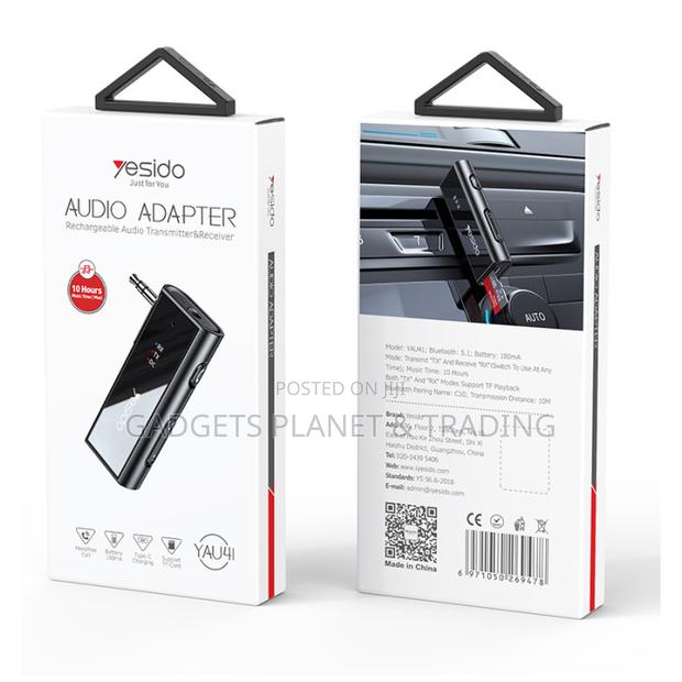 2in1 Bluetooth 3.5mm Audio Adapter 5.1 Transmitter Receiver · Photo 1