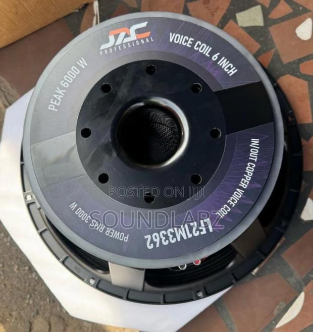 21inches Jac Professional Speaker (1pair) 6000watt · Photo 1
