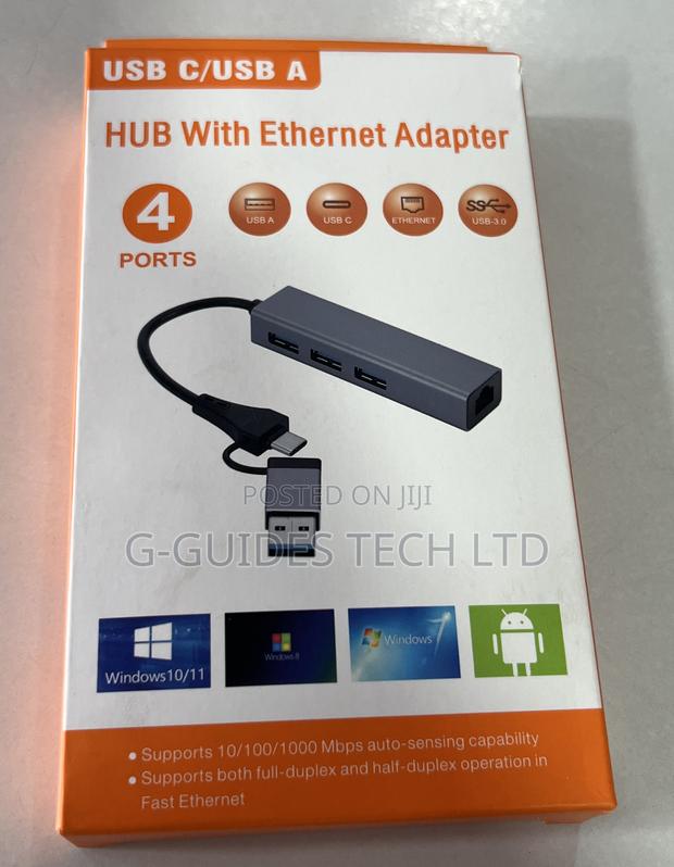 3-Port 3.0 Usb Hub and Type-C Ethernet Adapter · Photo 6