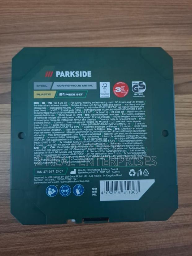 Parkside 21 Pieces Tap and Die Set · Photo 3