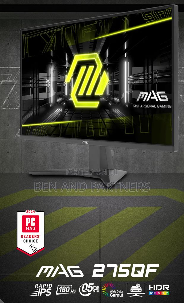 Msi Mag 27", Qhd, Ips, 0.5ms, Hdr Gaming Morning · Photo 4