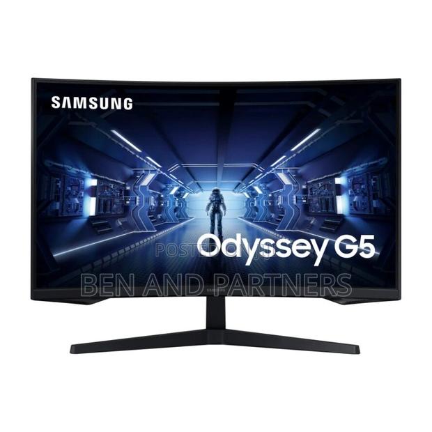 Samsung Odyssey G5 32”, Qhd, 144hz, Hdr, 1ms Gaming Monitor · Photo 1