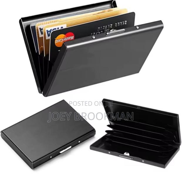 Card Holder Rfid Blocking Aluminum Metal Slim Wallet · Photo 3