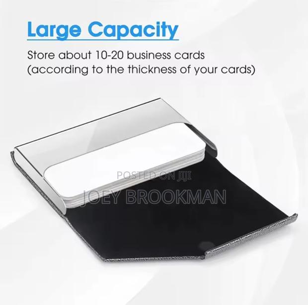 Card Holder Men Rfid Blocking Aluminum Metal Slim Wallet · Photo 1