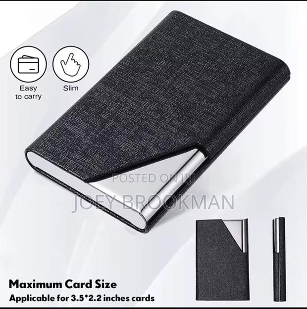 Card Holder Men Rfid Blocking Aluminum Metal Slim Wallet · Photo 2