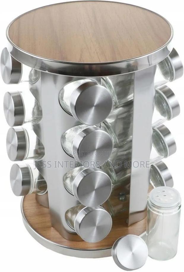 Spice Rack 16pcs Rotatable · Photo 1