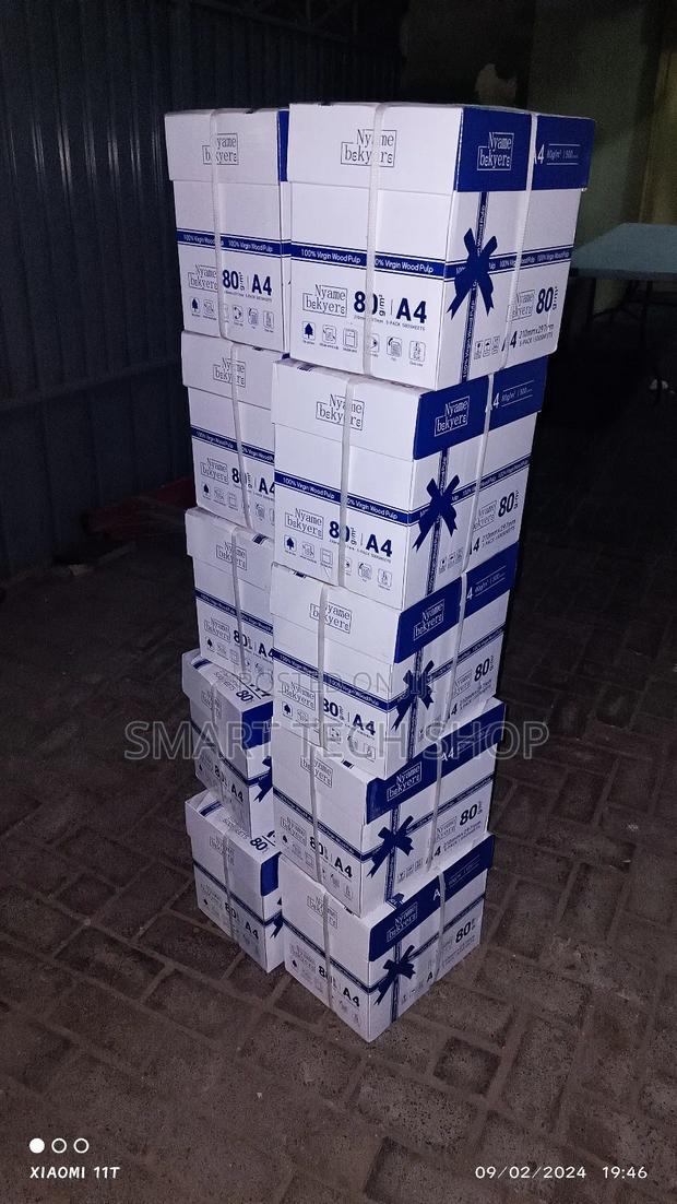 Quality 4 Paper 80g Virgin Pulp Pure White · Photo 3