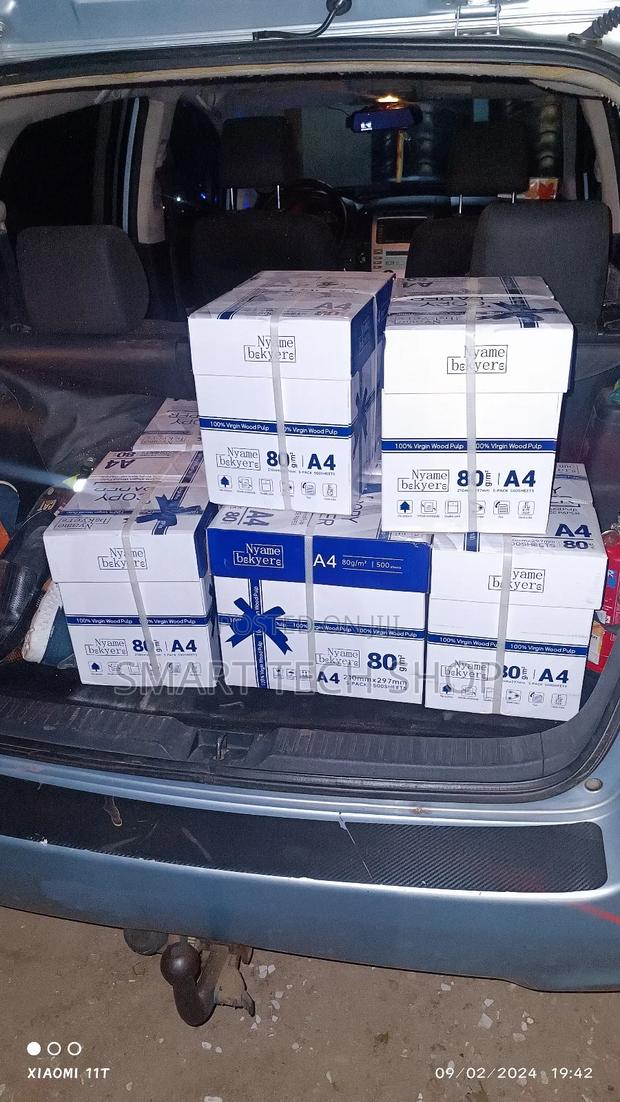 Quality 4 Paper 80g Virgin Pulp Pure White · Photo 4