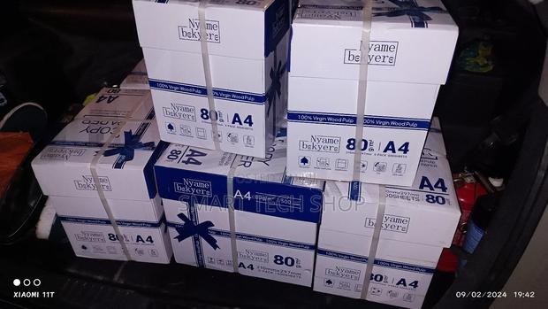 Quality 4 Paper 80g Virgin Pulp Pure White · Photo 5
