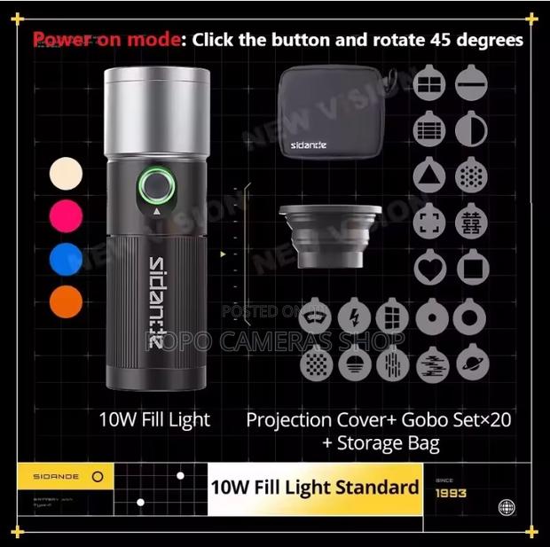 Sidande Projection Lamp With Gobo Sets · Photo 2