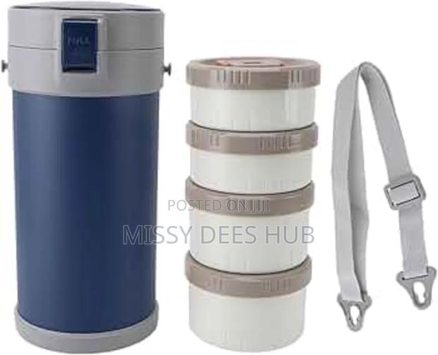 4-Bowls Food Flask · Photo 4