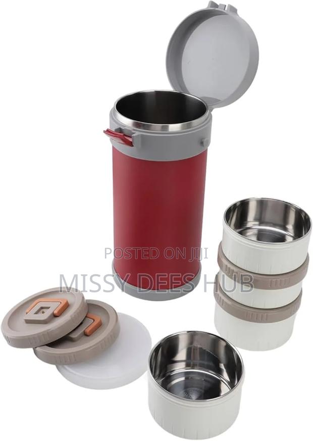 4-Bowls Food Flask · Photo 5