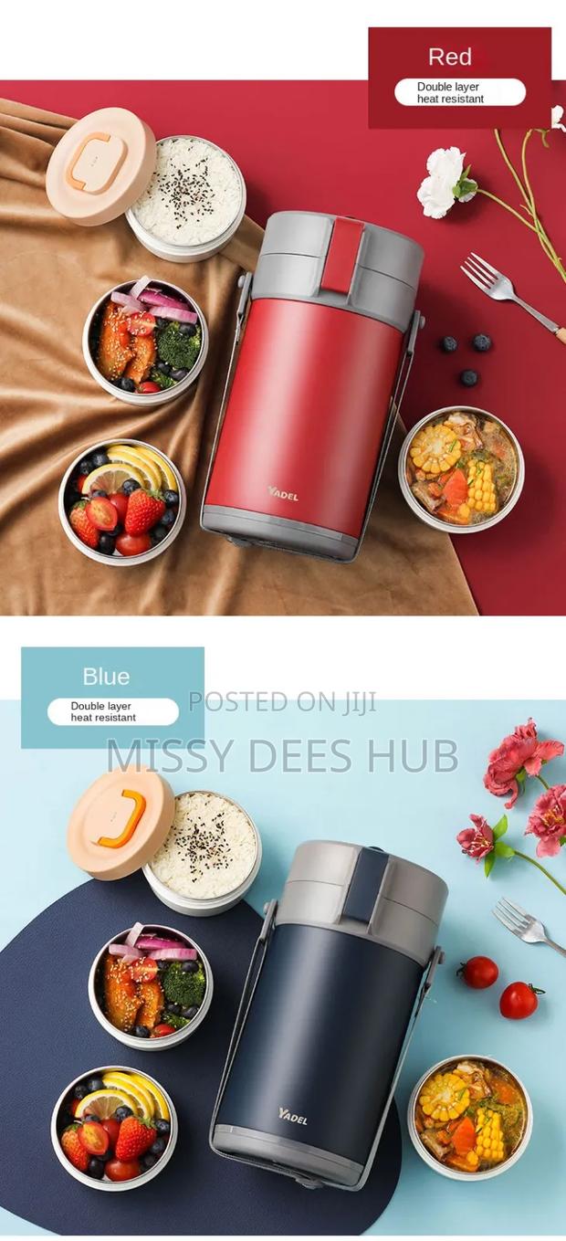 4-Bowls Food Flask · Photo 7