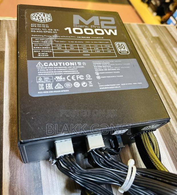 Coolermaster M2 Silent Pro 1000w Power Supply · Photo 2