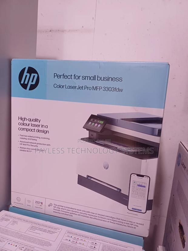 Hp Color Laserjet MFP M3303fdw Wireless Printers · Photo 1