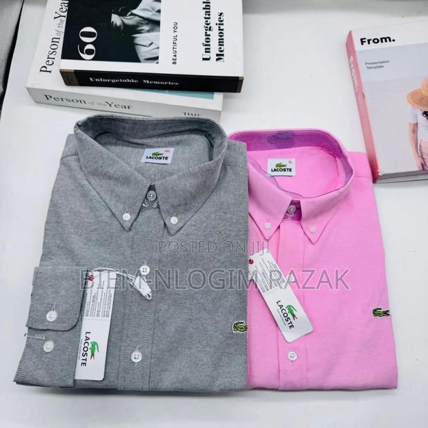 New Lacoste Long Sleeve Shirt Available in Stock · Photo 1