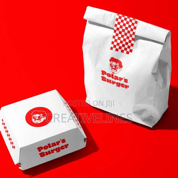 Burger Box and Bag. · Photo 1