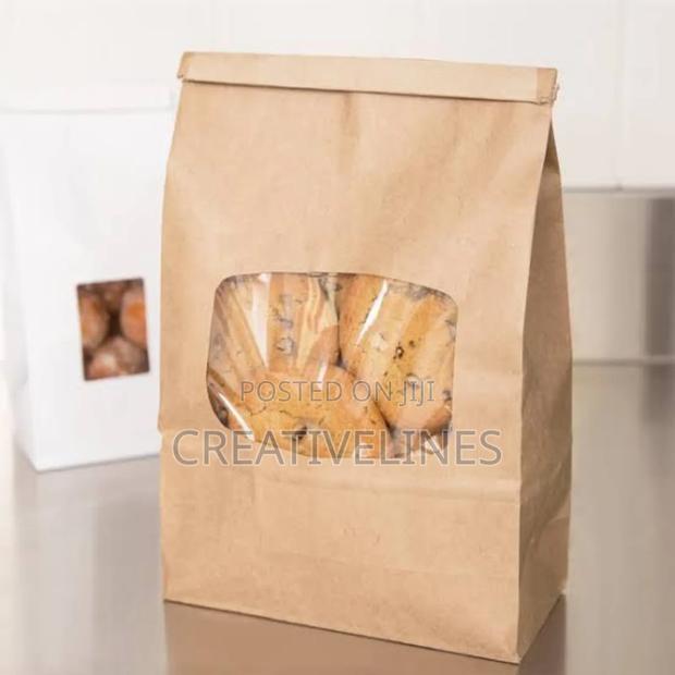 Brown Paperbag With With Windows · Photo 1