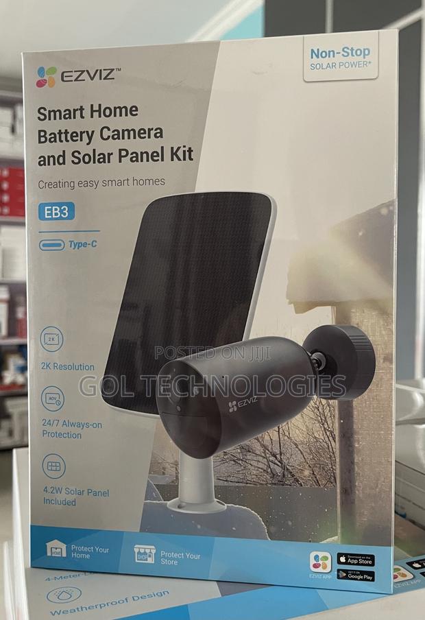 Solar Wifi Camera Ezviz Smart Home Battery Camera Eb3 · Photo 2