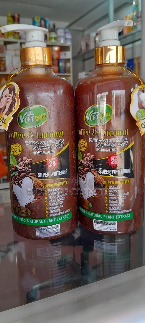 Veet Gold Coffee and Coconut Shower Bath. · Photo 1