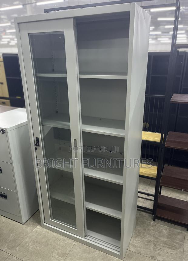 Office Cabinet With Glass Sliding Door(Metal) · Photo 2