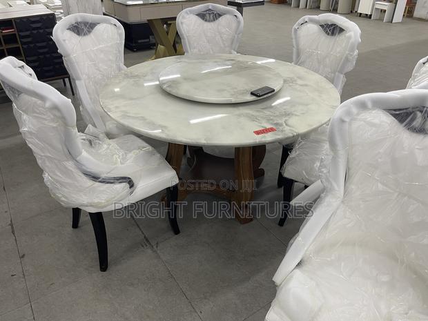 High Quality Modern 6 Seater Marble Dining Table · Photo 8