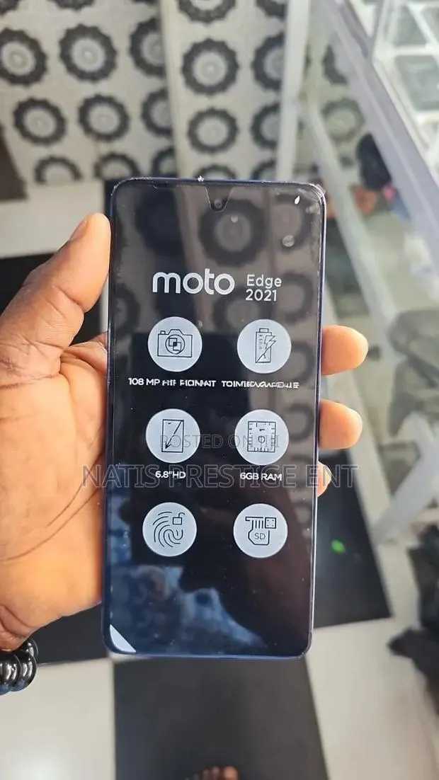 Motorola Edge 5G 2021 256 GB Black · Photo 1