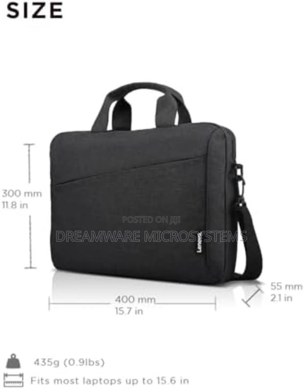 Lenovo 16" Laptop Shoulder Bag T210 Water Repellent - Black · Photo 3