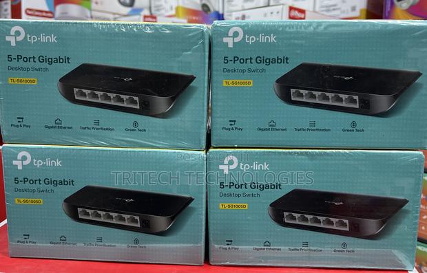 Tp-Link Tl-Sg1005d 5-Port Gigabit Desktop Switch · Photo 1
