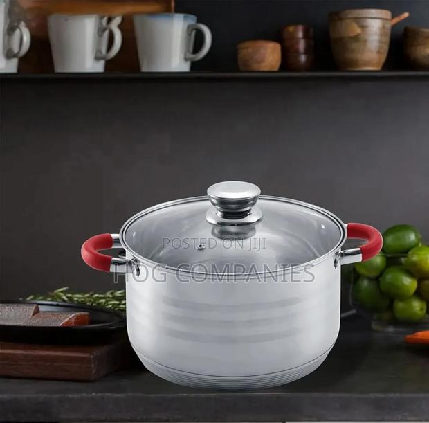 Kitchen Cookware Sets, Stainless Steel Nonstick With Lids · Photo 1