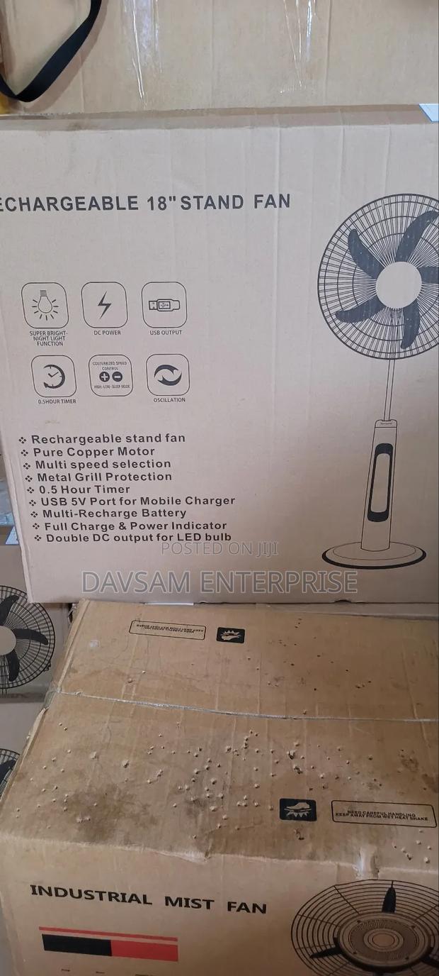 Rechargeble 18 Inches Fan · Photo 2