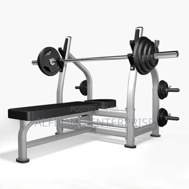 Commercial Flat Weight Bench Press Bench · Photo 2