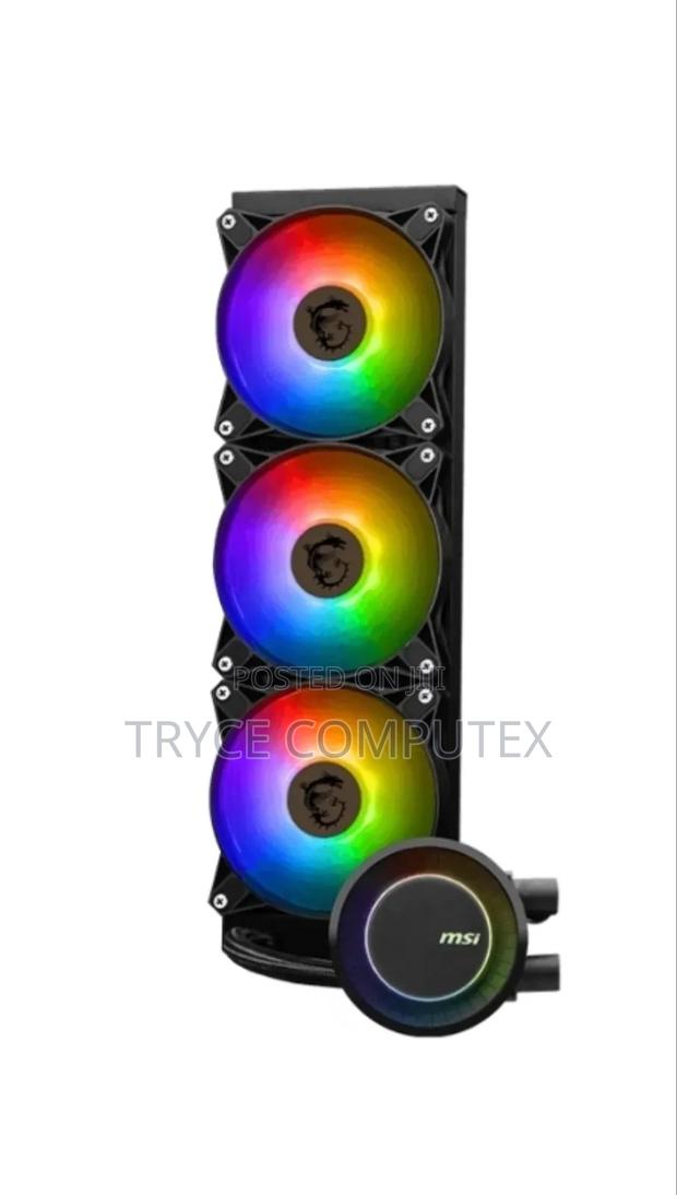 Msi Mag Coreliquid E360 Black - Aio Argb Cpu Liquid Cooler · Photo 2