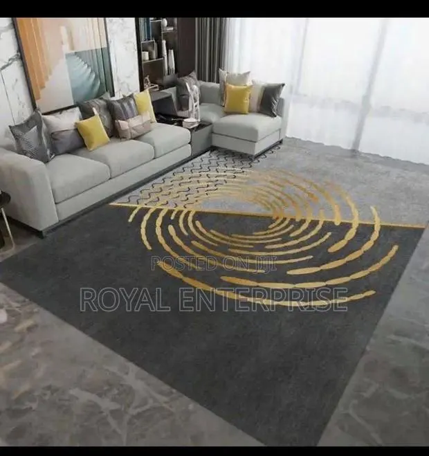 Elegant Crystal 3d Velvet Carpet for Any Decor ( 200/300cm ) · Photo 1
