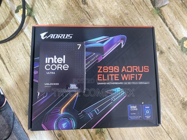 Ultra 7 Cpu and Aorus Z890 Ddr5 Motherboard · Photo 1