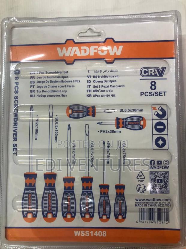 Wadfow 8 Pieces Screwdrivers Set · Photo 2