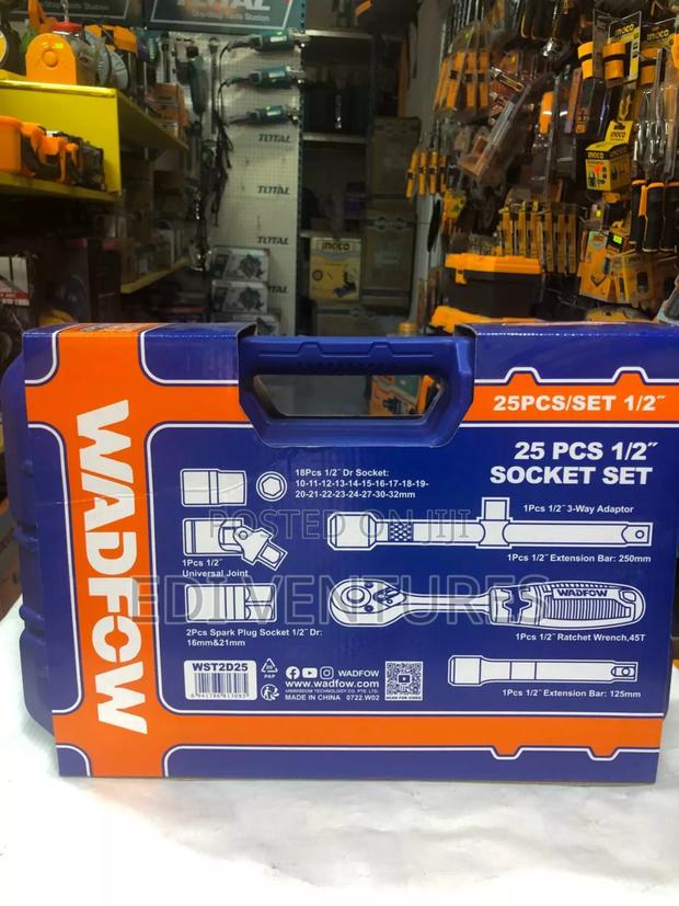 Wadfow 25 PCS 1⁄2 Inch Socket Set · Photo 2