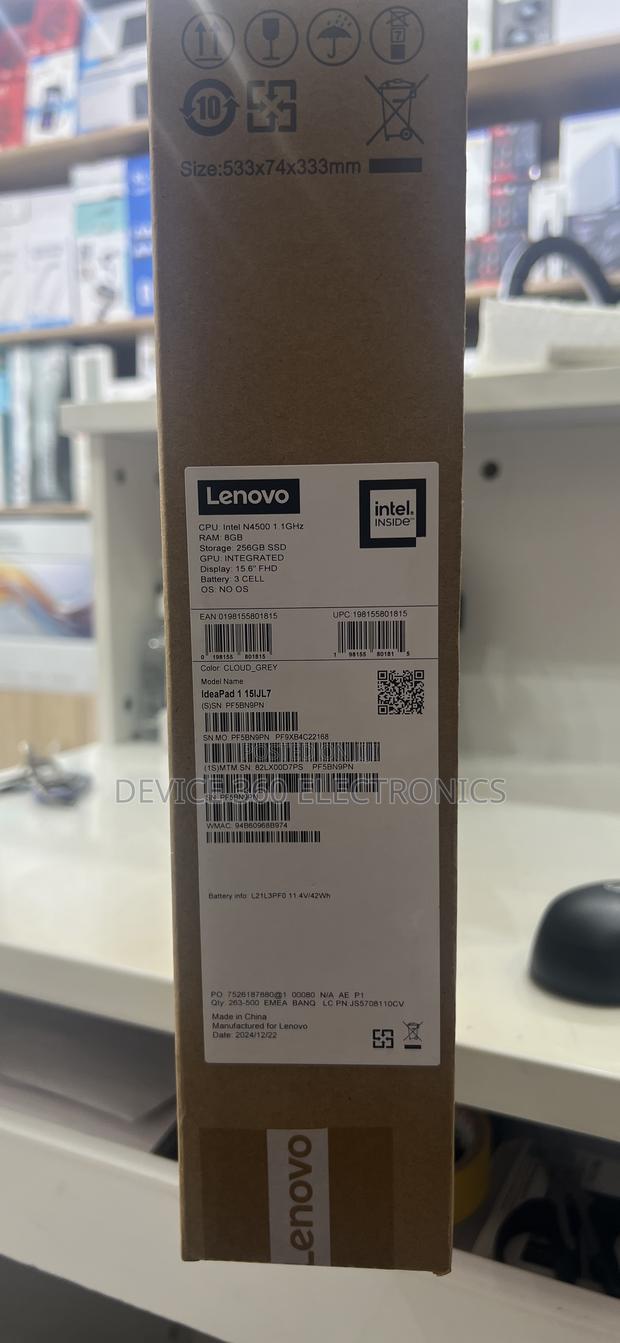 New Laptop Lenovo IdeaPad 1 8GB Intel Celeron SSD 256GB · Photo 3